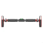 242F Door Frame Chin Up Push Up Sit Up Bar Adjustable 65-100cm Up to 450kg Capacity No Screws Pull Up Bar Doorway Chin Up Bar